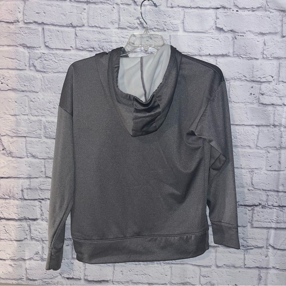 Women’s Grey Under Armour Hoodie sweatshirt small loose cold gear - Picture 3 of 10